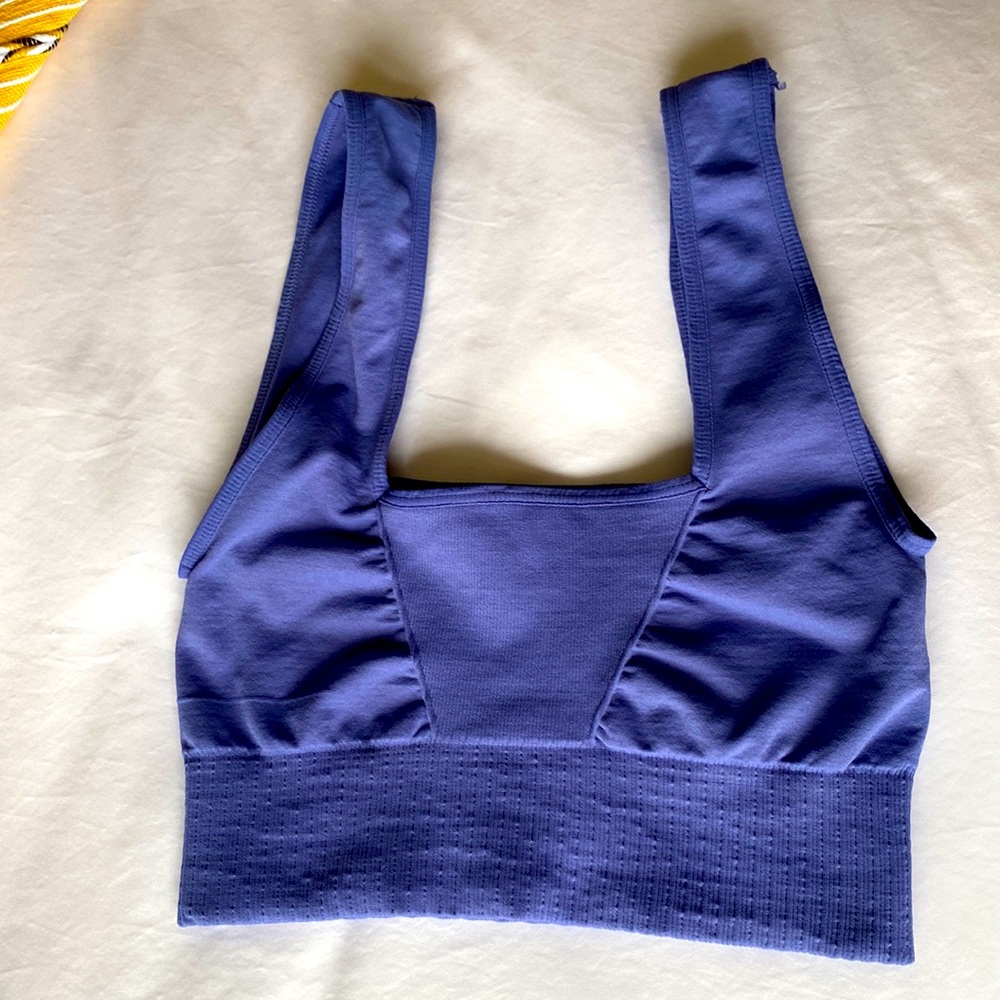 Free People Movement Square neck good Karma bra NWOT xs/s